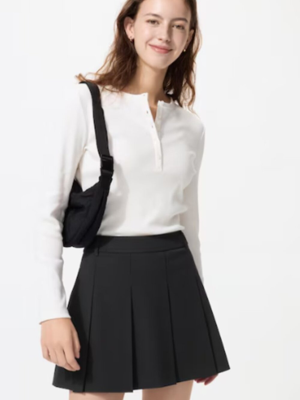 Pleated Skort